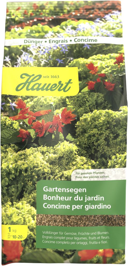 Gemüse,  Blumen, Hecken, Sträucher, Rasen, Beeren